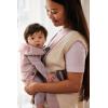 image:imageBabyBjrn Baby Carrier Mini Black Woven  Newborn Carrier 725 lbs Ergonomic EasytoUseDusty Pink