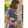 image:imageBabyBjrn Baby Carrier Mini Black Woven  Newborn Carrier 725 lbs Ergonomic EasytoUseGray