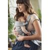 image:imageBabyBjrn Baby Carrier Mini Black Woven  Newborn Carrier 725 lbs Ergonomic EasytoUseGray
