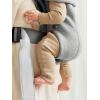 image:imageBabyBjrn Baby Carrier Mini Black Woven  Newborn Carrier 725 lbs Ergonomic EasytoUseLight gray