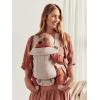 image:imageBabyBjrn Baby Carrier Mini Black Woven  Newborn Carrier 725 lbs Ergonomic EasytoUseOff White