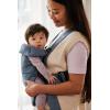 image:imageBabyBjrn Baby Carrier Mini Black Woven  Newborn Carrier 725 lbs Ergonomic EasytoUseVintage indigo