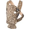 image:imageBabyBjrn Baby Carrier Mini Black Woven  Newborn Carrier 725 lbs Ergonomic EasytoUseBeigeLeopard