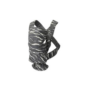 image:imageBabyBjrn Baby Carrier Mini Black Woven  Newborn Carrier 725 lbs Ergonomic EasytoUseAnthraciteLandscape print