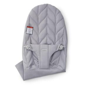 image:imageBabyBjrn Fabric Seat for Bouncer Cotton Petal Quilt Light Gray