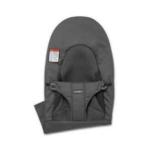 image:imageBabyBjrn Fabric Seat for Bouncer Dark Gray WovenJersey TriFabric  Spare Bouncer Seat Cover Machine Washable OekoTEX Certified