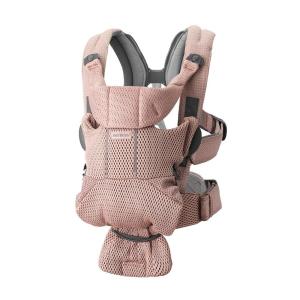 image:imageBabyBjrn Baby Carrier Free 3D mesh Sage GreenDusty pink