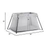 image:imageBabyBjrn Travel Crib Light  Black 040280US One SizeSilver