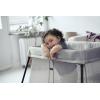 image:imageBabyBjrn Travel Crib Light  Fitted Sheet BlackSilver