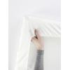 image:imageBabyBjrn Travel Crib Light  Fitted Sheet BlackWhite