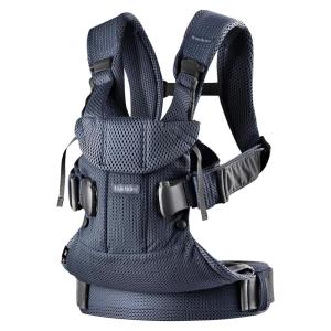 image:imageBabyBjrn Baby Carrier One Air 3D mesh Pearly PinkNavy blue