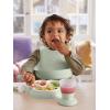 image:imageBabyBjorn Dinnerware Set 8 pcs Powder Blue Includes PlateDishwasher Safe Toddler Feeding Set for selfFeeding or weaningPowder Green