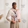 image:imageBabyBjrn Baby Carrier Harmony Anthracite 3D Mesh  3in1 Ergonomic Baby Carrier Newborn Facingin OutwardFacing and Back Carrying Positions Supported 740 lbs Newborn to ToddlerLight pink