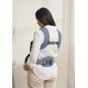 image:imageBabyBjrn Baby Carrier Harmony Anthracite 3D Mesh  3in1 Ergonomic Baby Carrier Newborn Facingin OutwardFacing and Back Carrying Positions Supported 740 lbs Newborn to ToddlerBlue