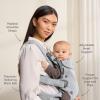 image:imageBabyBjrn Baby Carrier Harmony Anthracite 3D Mesh  3in1 Ergonomic Baby Carrier Newborn Facingin OutwardFacing and Back Carrying Positions Supported 740 lbs Newborn to ToddlerLight gray