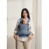 image:imageBabyBjrn Baby Carrier Harmony Anthracite 3D Mesh  3in1 Ergonomic Baby Carrier Newborn Facingin OutwardFacing and Back Carrying Positions Supported 740 lbs Newborn to ToddlerBlue