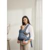 image:imageBabyBjrn Baby Carrier Harmony Anthracite 3D Mesh  3in1 Ergonomic Baby Carrier Newborn Facingin OutwardFacing and Back Carrying Positions Supported 740 lbs Newborn to ToddlerBlue