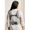 image:imageBabyBjrn Baby Carrier Harmony Anthracite 3D Mesh  3in1 Ergonomic Baby Carrier Newborn Facingin OutwardFacing and Back Carrying Positions Supported 740 lbs Newborn to ToddlerLight gray