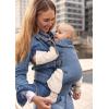 image:imageBabyBjrn Baby Carrier Harmony Anthracite 3D Mesh  3in1 Ergonomic Baby Carrier Newborn Facingin OutwardFacing and Back Carrying Positions Supported 740 lbs Newborn to ToddlerBlue
