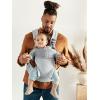 image:imageBabyBjrn Baby Carrier Harmony Anthracite 3D Mesh  3in1 Ergonomic Baby Carrier Newborn Facingin OutwardFacing and Back Carrying Positions Supported 740 lbs Newborn to ToddlerSilver