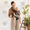 image:imageBabyBjrn Baby Carrier Harmony Anthracite 3D Mesh  3in1 Ergonomic Baby Carrier Newborn Facingin OutwardFacing and Back Carrying Positions Supported 740 lbs Newborn to ToddlerDark Green