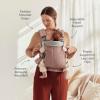 image:imageBabyBjrn Baby Carrier Harmony Anthracite 3D Mesh  3in1 Ergonomic Baby Carrier Newborn Facingin OutwardFacing and Back Carrying Positions Supported 740 lbs Newborn to ToddlerDusty Pink