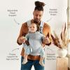 image:imageBabyBjrn Baby Carrier Harmony Anthracite 3D Mesh  3in1 Ergonomic Baby Carrier Newborn Facingin OutwardFacing and Back Carrying Positions Supported 740 lbs Newborn to ToddlerSilver