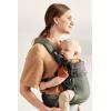image:imageBabyBjrn Baby Carrier Harmony Anthracite 3D Mesh  3in1 Ergonomic Baby Carrier Newborn Facingin OutwardFacing and Back Carrying Positions Supported 740 lbs Newborn to ToddlerDark Green