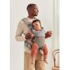 image:imageBabyBjrn Baby Carrier Harmony Anthracite 3D Mesh  3in1 Ergonomic Baby Carrier Newborn Facingin OutwardFacing and Back Carrying Positions Supported 740 lbs Newborn to ToddlerGray Beige