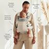 image:imageBabyBjrn Baby Carrier Harmony Anthracite 3D Mesh  3in1 Ergonomic Baby Carrier Newborn Facingin OutwardFacing and Back Carrying Positions Supported 740 lbs Newborn to ToddlerOff White