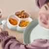image:imageBabyBjrn Baby Plate Set 2 Pack GrayPowder Green