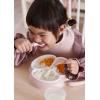 image:imageBabyBjrn Baby Plate Set 2 Pack GrayPowder Pink
