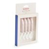 image:imageBabyBjrn Baby Spoon and Fork 4 pcs Powder GreenPowder Pink