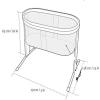 image:imageBabyBjrn Fitted Sheet for Cradle White OrganicCradle