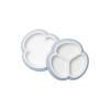 image:imageBabyBjrn Baby Plate Set 2 Pack GrayPowder Blue