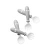 image:imageBabyBjrn Baby Spoon and Fork 4 pcs Powder GreenGray