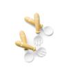 image:imageBabyBjrn Baby Spoon and Fork 4 pcs Powder GreenPowder yellow