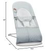 image:imageBabyBjrn Bouncer Balance Soft CottonJersey BeigeGray 2in1 Adjustable Baby Bouncer Seat and Toddler Chair Newborn to Toddler 829 lbs 4 Positions Lightweight amp PortableSilverWhite
