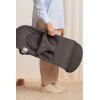 image:imageBabyBjrn Bouncer Balance Soft CottonJersey BeigeGray 2in1 Adjustable Baby Bouncer Seat and Toddler Chair Newborn to Toddler 829 lbs 4 Positions Lightweight amp PortableDark Gray