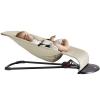 image:imageBabyBjrn Bouncer Balance Soft CottonJersey BeigeGray 2in1 Adjustable Baby Bouncer Seat and Toddler Chair Newborn to Toddler 829 lbs 4 Positions Lightweight amp PortableBeigeGray