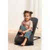 image:imageBabyBjrn Bouncer Balance Soft CottonJersey BeigeGray 2in1 Adjustable Baby Bouncer Seat and Toddler Chair Newborn to Toddler 829 lbs 4 Positions Lightweight amp PortableDark Gray