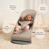 image:imageBabyBjrn Bouncer Balance Soft CottonJersey BeigeGray 2in1 Adjustable Baby Bouncer Seat and Toddler Chair Newborn to Toddler 829 lbs 4 Positions Lightweight amp PortableSand gray
