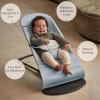 image:imageBabyBjrn Bouncer Balance Soft CottonJersey BeigeGray 2in1 Adjustable Baby Bouncer Seat and Toddler Chair Newborn to Toddler 829 lbs 4 Positions Lightweight amp PortableBlueGray