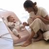 image:imageBabyBjrn Bouncer Balance Soft CottonJersey BeigeGray 2in1 Adjustable Baby Bouncer Seat and Toddler Chair Newborn to Toddler 829 lbs 4 Positions Lightweight amp PortableLight PinkGray