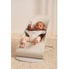 image:imageBabyBjrn Bouncer Balance Soft CottonJersey BeigeGray 2in1 Adjustable Baby Bouncer Seat and Toddler Chair Newborn to Toddler 829 lbs 4 Positions Lightweight amp PortableLight Beige