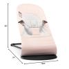 image:imageBabyBjrn Bouncer Balance Soft CottonJersey BeigeGray 2in1 Adjustable Baby Bouncer Seat and Toddler Chair Newborn to Toddler 829 lbs 4 Positions Lightweight amp PortableLight PinkGray