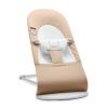 image:imageBabyBjrn Bouncer Balance Soft CottonJersey BeigeGray 2in1 Adjustable Baby Bouncer Seat and Toddler Chair Newborn to Toddler 829 lbs 4 Positions Lightweight amp PortableBeigeGray