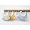 image:imageBabyBjrn Small Baby Bib 2pack Powder YellowPowder Blue