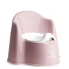 Powder pink/White
