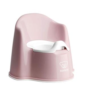 image:imageBabyBjrn Potty Chair Powder PinkWhite Potty Training Toilet EasytoClean Removable Inner Potty NonSlipPowder pinkWhite
